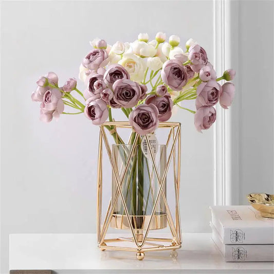 Luxury flowers vase